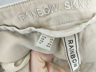 ccc rabat na sandały: RAINBOW, Spodnie materiałowe damskie, M — 4