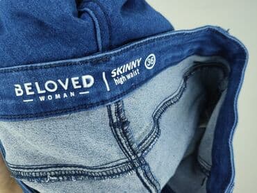 kozaki na koturnie by o la la: Beloved, Jeansy damskie, S — 5