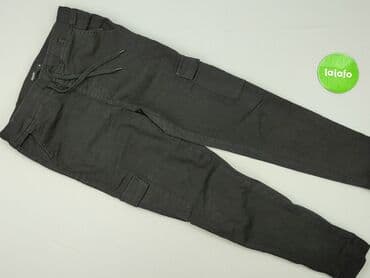 Cropp, Material trousers for women, size M (EU 38) — 2