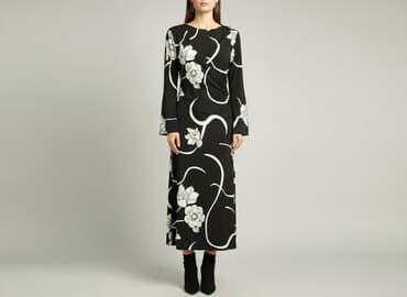 tanie sukienki długi rękaw: Sukienka damska, rozmiar S — 6