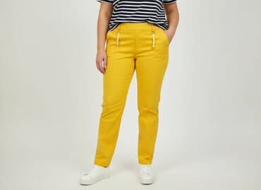 spodnie pizamowe hello kity: B.P.C, Spodnie materiałowe damskie, rozmiar XL — 7