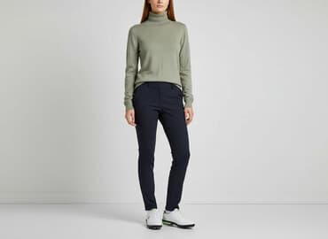 sweter warkoczowy splot: Golf damski, rozmiar S — 7