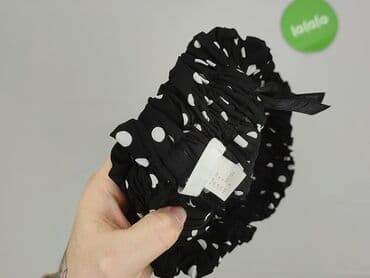 biale rajstopy w czarne kropki: Szorty damskie, M — 4