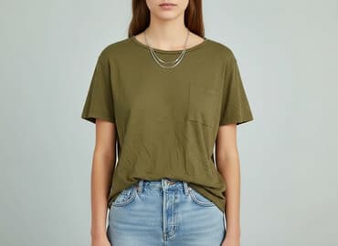zara t shirt oversize: Zara, Women`s T-shirt, size M — 1