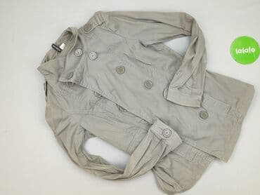 kurtki zimowe damskie c a: H&M Divided, Trencz damski, rozmiar M — 2