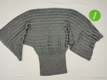 srebrne bluzki wieczorowe: Sweter damski, rozmiar S — 2