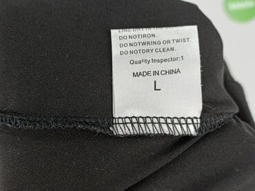 czarne bluzki plus size: Women's blouse, size L (EU 40) — 4