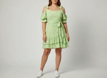 sklep internetowy z sukienkami dla puszystych: Moda, Sukienka damska, rozmiar XL — 6