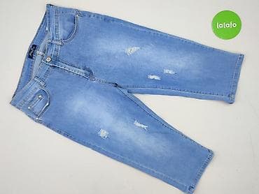 culotte jeans: Spodnie 3/4 damskie, rozmiar S — 2