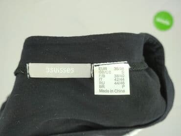 czarne bluzki rekaw 3 4: Bluzka damska, rozmiar S — 4