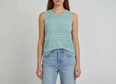 hm bluzki z krótkim rękawem: H&M Divided, Top damski, rozmiar XS — 7