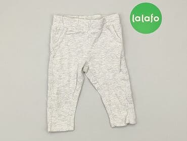 czarne spodnie woskowane: Leggings, Pepco, 6-9 months, condition - Very good — 2