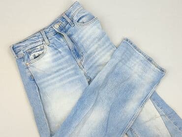beżowa sukienka h m: Jeans, H&M, 11 years, 146, condition - Very good — 1