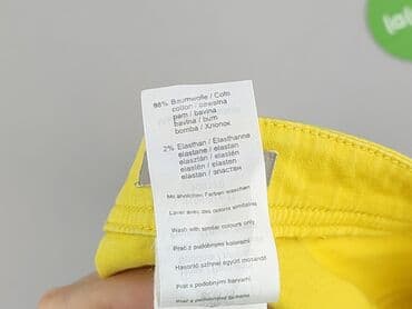 srebrne sandały reserved: Orsay, Jeansy damskie, S — 5