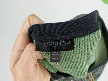 jakie rajstopy do srebrnej sukienki: Topshop, Sukienka damska, rozmiar S — 4