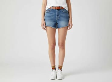 dżins tkanina: Denim Co, Szorty damskie, rozmiar S — 6