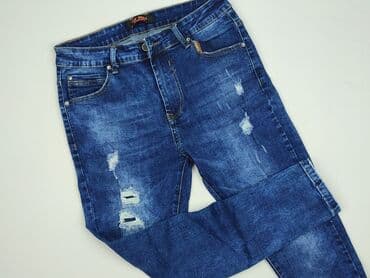 jeansy 48: Fashion Jeans, Jeansy dla mężczyzn, rozmiar L — 1