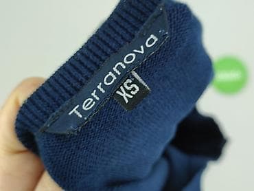 granatowe dresy h: Terranova, Top damski, rozmiar XS — 4