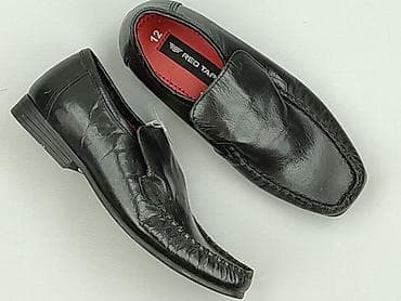 topy biale: Męskie mokasyny Red Tape - Klasyczne czarne mokasyny wsuwane - — 1