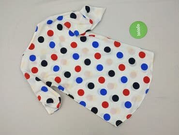 czarne bluzki w biale grochy: Bluzka damska, M — 3