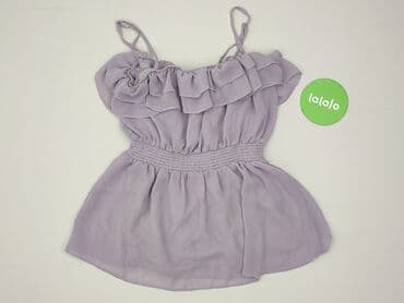 srebrne sukienki na imprezę: H&M, Bluzka damska, rozmiar S — 2