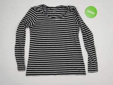 bluzki w paski z serduszkiem: Basic, Bluzka damska, rozmiar M — 2