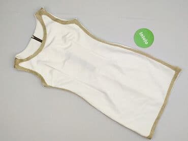 klapki kremowe: Sukienka damska, rozmiar S — 2