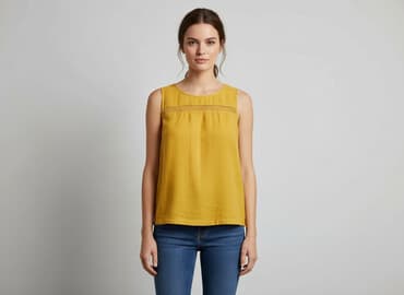 sukienka z karczkiem: NEXT Petite, Bluzka damska, L — 6