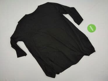 bluzki czarne krótki rękaw: Tunika damska, rozmiar One size — 3