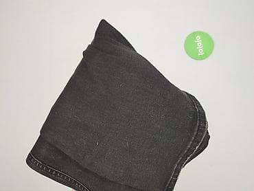 patchworkowe spodnie: Jeansy damskie, rozmiar L — 5