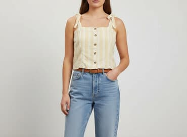 koszula cytryny hm: H&M, Top damski, rozmiar XL — 7