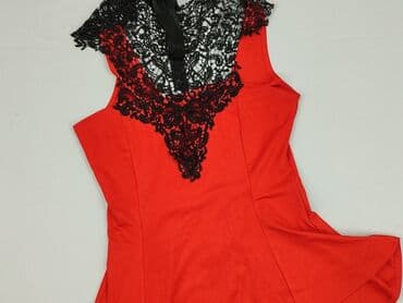 czerwone krótkie sukienki na wesele: Colloseum, Sukienka damska, rozmiar S — 1
