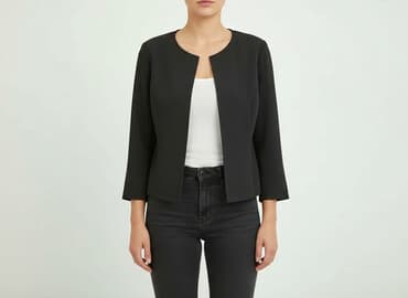 marynarka sukienka czarna: Marynarka damska, rozmiar One size — 1