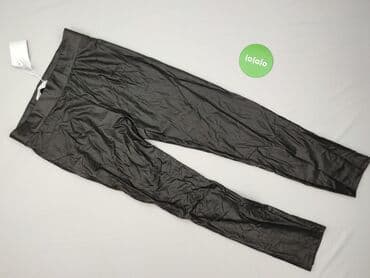versace legginsy: Bershka, Legginsy Ze skóry ekologicznej damskie, rozmiar L — 2