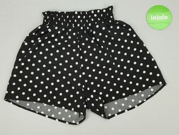 czarne szorty damskie z wysokim stanem: Szorty damskie, rozmiar S — 3