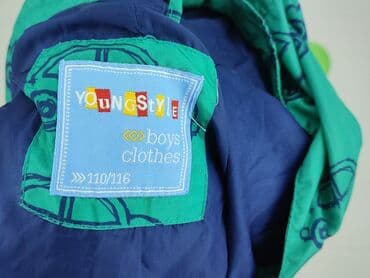 kapcie ze stichem dla dzieci: Kurtka przejściowa, Young Style, 5-6 lat, 110-116 cm, stan - Bardzo dobry — 4