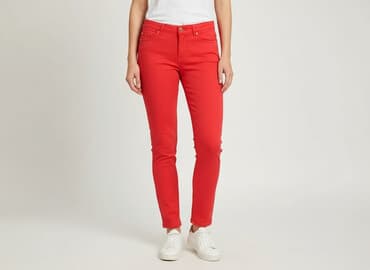 versace red jeans women: Jeansy damskie, rozmiar S — 5