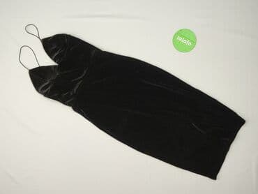 sukienki welurowa midi: Sukienka damska, rozmiar S — 2