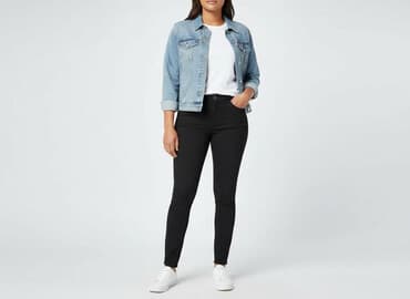 balanciaga klapki: Lane Bryant, Jeansy damskie, S — 6