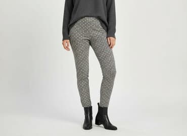 pepco legginsy prążkowane: Cubus, Legginsy Eleganckie damskie, rozmiar M — 7