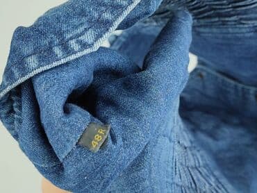 kamizelka szeryfa: Denim, Kamizelka damska, rozmiar 4XL — 4