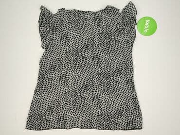 modne bluzki z bufiastymi rękawami: Bluzka damska, rozmiar L — 3