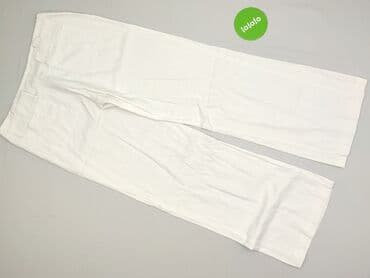 unisono spodnie lniane: Spodnie materiałowe damskie, rozmiar XL — 4