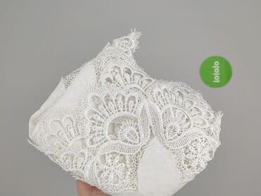 elegancka pościel: Serwetka 68 x 37, kolor - Biały, stan - Idealny — 6
