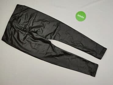 legginsy eko skóra push up: Esmara, Legginsy Ze skóry ekologicznej damskie, rozmiar L — 4