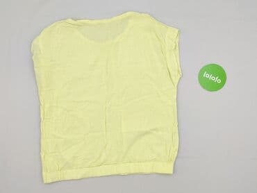 żółte bluzki z krótkim rękawem: QUIOSQUE, Bluzka damska, rozmiar L — 3