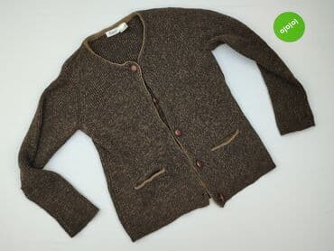 sweter z wełny czesankowej: Kardigan damski, rozmiar L — 2