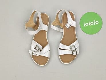 sandaly z łańcuszkiem: Sandały damskie, rozmiar 36 — 2