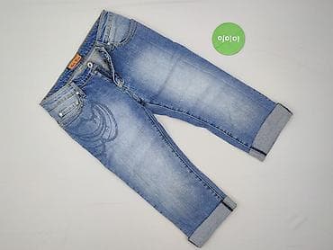 jogger jeans: Spodnie 3/4 damskie, rozmiar S — 2