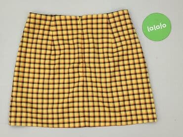 spódnice w kratę żółta: Clockhouse, Women`s skirt, size S — 3